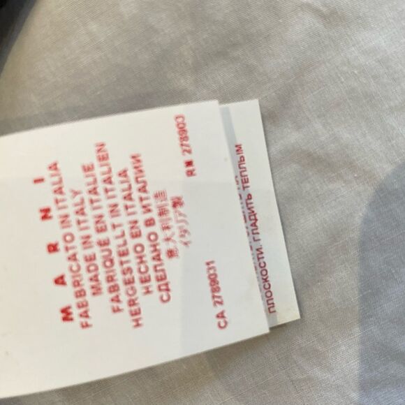 MARNI Black knit cardigan lined  in white  -size 42 - Picture 5 of 7